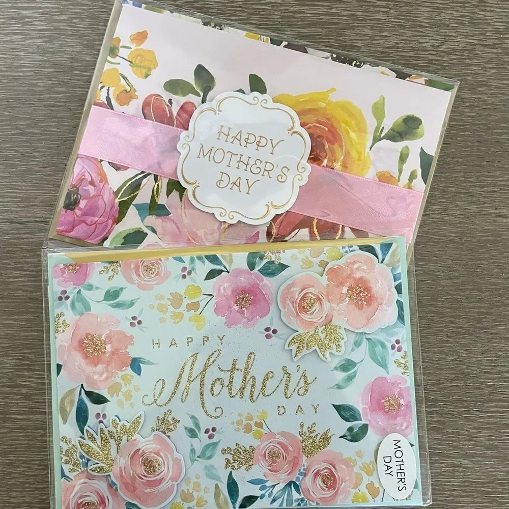 Happy Mother’s Day Lady Jayne Floral Greeting Cards Lot